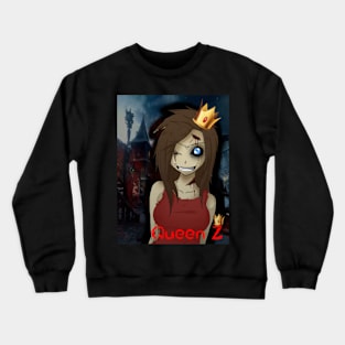 Queen Z Design Crewneck Sweatshirt